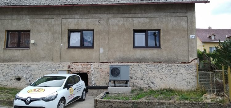 Krásný Les – tepelné čerpadlo Nibe