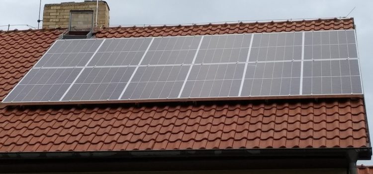 Praha – fotovoltaika, tepelné čerpadlo Nibe